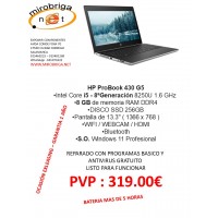 PORTATIL REACONDICIONADO - HP PROBOOK 430 G5 - 13.3" I5 8ª
